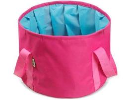 Cesta para Roupa YESFIT Portátil (Rosa - 15 l)