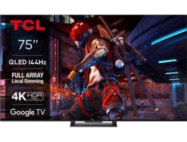 TV TCL 75C745(QLED - 4K Ultra HD - 75'' - 189 cm - Smart TV)