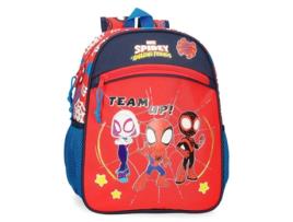 Mochila Escolar DISNEY (27 x 33 x 11 - Poliéster - Vermelho)