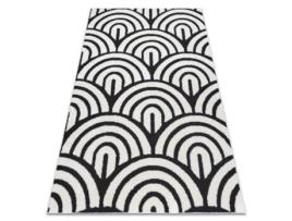  - Tapete DYWANY LUSZCZOW Moderno Mode 8629 Conchas Creme / Preto