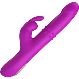 PRETTY LOVE - REESE ROTATING VIBRATOR ROXO