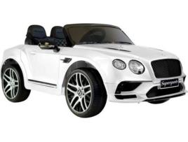 Carro Elétrico CARS Bentley Supersports JE1155 (Idade Mínima: 3 - Branco)