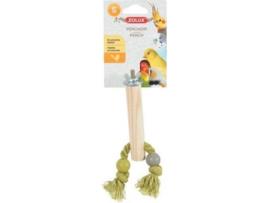 Poleiro para Pássaros  Corda (L - Madeira)