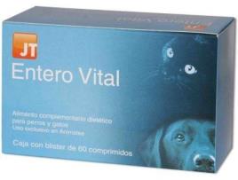 Complemento Alimentar para Cães e Gatos JTPHARMA Enterovital (250 g - 60 Comprimidos)