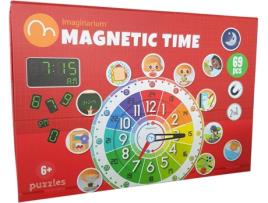 Jogo Didático IMAGINARIUM Magnetic Time (Idade Mínima: 3 Anos - 30 x 21 x 4 cm)