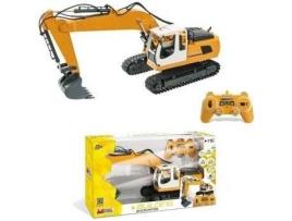 Escavadora Telecomandado RC  (Amarelo)