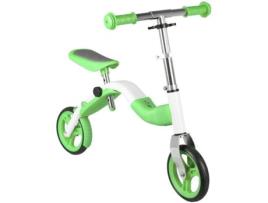 Bicicleta de Criança  2 In 1 (Tam.: Único - Verde e Branco)
