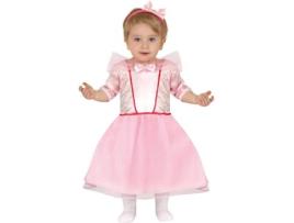 Fato de Bebé  Princesa Rosa (Tam: 12 a 24 meses)