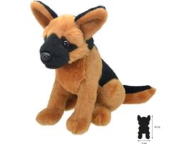 Peluche  Cão Pastor Alemão (16 x 12 x 19.5 cm - Poliéster)