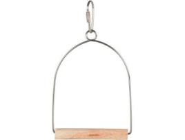 Poleiro para Pássaros  Arqueado (8x15cm - Madeira)