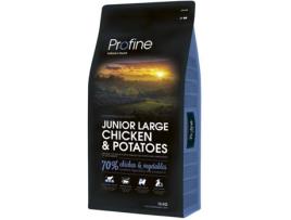 Ração para Cães  Junior (15Kg - Seca - Porte Grande - Sabor: Frango)