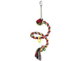 Poleiro para Pássaros  Em Espiral (50cm)