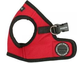 Peitoral para Cães PUPPIA 102391 (Vermelho - 60 cm - Tamanho: XXL)