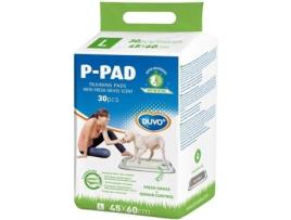 Resguardo Absorvente Para Cachorros  P-Pad Aroma Erva Fresca (45x60cm-30un)