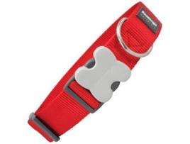 Coleira para Cães  Extra Largo Vermelho (4 x 37-55 cm)