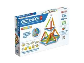 Jogo Educativo GEOMAG Geomag Verde Supercolor 60 (Idade Mínima Recomendada: 3 anos)