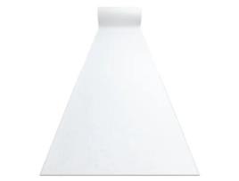 Tapete Antiderrapante DYWANY LUSZCZOW Casamento Rumba 1950 (Branco - 140x450 cm)