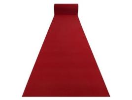 Tapete Antiderrapante DYWANY LUSZCZOW Casamento Rumba 1974 (Vermelho - 140x470 cm)