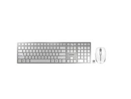Teclado CHERRY Dw 9100 Slim (Wireless - Inglês - Prateado) + Rato