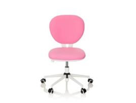 Cadeira de Escritório HJH OFFICE para Crianças Kid Vivo Tela Rosa