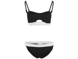Fato de Banho de Bandeau de 2 Peças para Mulheres Fila Sanming (Tam: M)