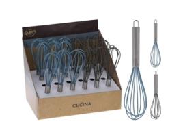 Batidor silicona mango inoxidable 26 cm