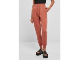 Jogging Mulheres Orgânicas de Cintura Alta de Grandes Dimensões Urban Classics (Tam: 4XL)