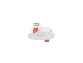 Moldura FORLIGHT De Encastrar Para Lâmpada Gu10 Diâmetro 78Mm Para Furo 68Mm Branco Alumínio