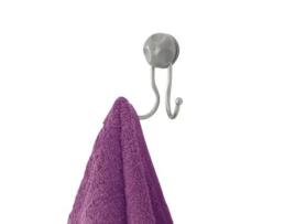 Gancho METALTEX Duplo Para Casa De Banho Série Viva Polytherm Prata