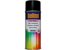Spray Belton Spect Ral Brilhante 400 Ml (Ral 9005 Preto Intenso)
