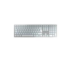 Teclado CHERRY Kw 9100 Slim (Bluetooth - Alemão - Prateado)