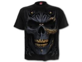 T-shirt Black Gold  SPIRAL (L - Algod?o - Preto)