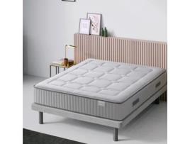 Colch?n Muelles Ensacados MOISURY Aissa Firmeza Media (160 x 190 cm - Muelles con Visco)