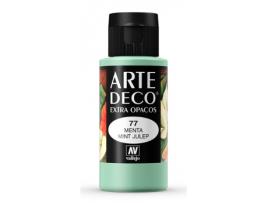 Tinta Acrílica Arte Deco Vallejo 60 Ml (Menta 77)