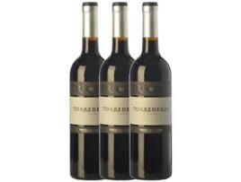 Vinho TORREDEROS Torrederos Tempranillo Ribera Del Duero Crianza (0.75 L - 3 unidades)