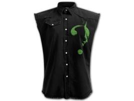 Colete Riddler  THE BATMAN (M - Tecido - Preto)