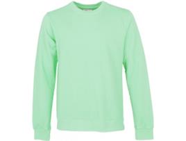 Sweatshirt Pescoço Redondo Colorful Standard Classic Organic Faded Mint (Tam: L)