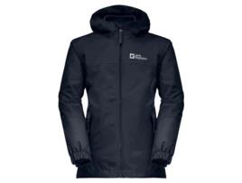 Casaco 3 em 1 À Prova de Água para Raparigas Jack Wolfskin Iceland (Tam: 6/8 anos)