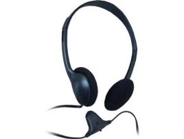Auscultadores com Fio KARMA ITALIANA HP 1096TV (On Ear - MicroAuriculares - Preto)