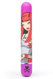 tokidoki 7 Function Classic Vibrator Purple Devil Woman