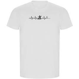 Kruskis Snowboarding Heartbeat Eco Short Sleeve T-shirt  L Homem