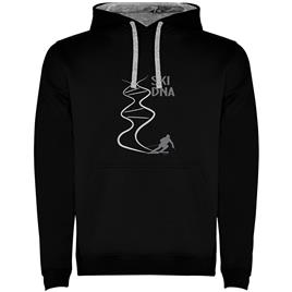 Kruskis Ski Dna Two-colour Hoodie  3XL Homem