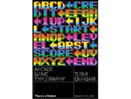 Livro Arcade Game Typography de Toshi Magari