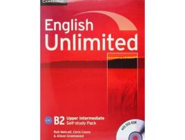 Livro English Unlimited Upper-Intermediate Workbook+Cd Self Study de Metcalf
