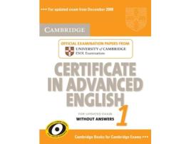 Livro Cambridge Cert.Adv.Eng.Update 1 St