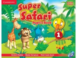 Livro Super Safari Level 1 Pupils Book with DVD-ROM