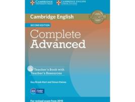 Livro Complete Advanced Teacher's Book with Teacher's Resources CD-ROM 2nd Edition