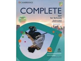Livro Complete Key for Schools Students Book without Answers with Online Practice and Workbook without Answers with Audio Download 2nd Edition