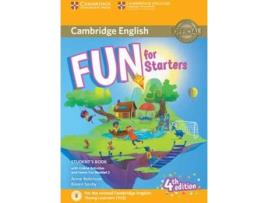 Livro Fun for Starters Student's Book with Online Activities with Audio and Home Fun Booklet 2 4th Edition