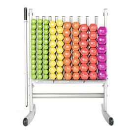Olive Storage Rack Dumbbells